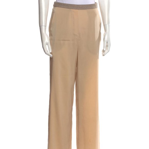 BRUNELLO CUCINELLI Silk Wide Leg Pants
